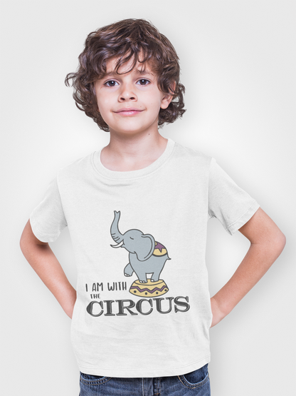 I Am With The Circus Kids Softstyle Tee
