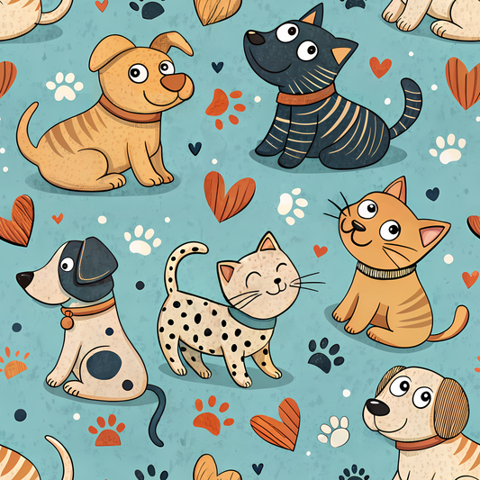 Paws & Whiskers Duvet Bedding Set