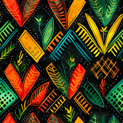 Kujichagulia Waves Duvet Bedding Set