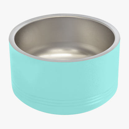 Spoiled Rotten Purple Dog Bowl