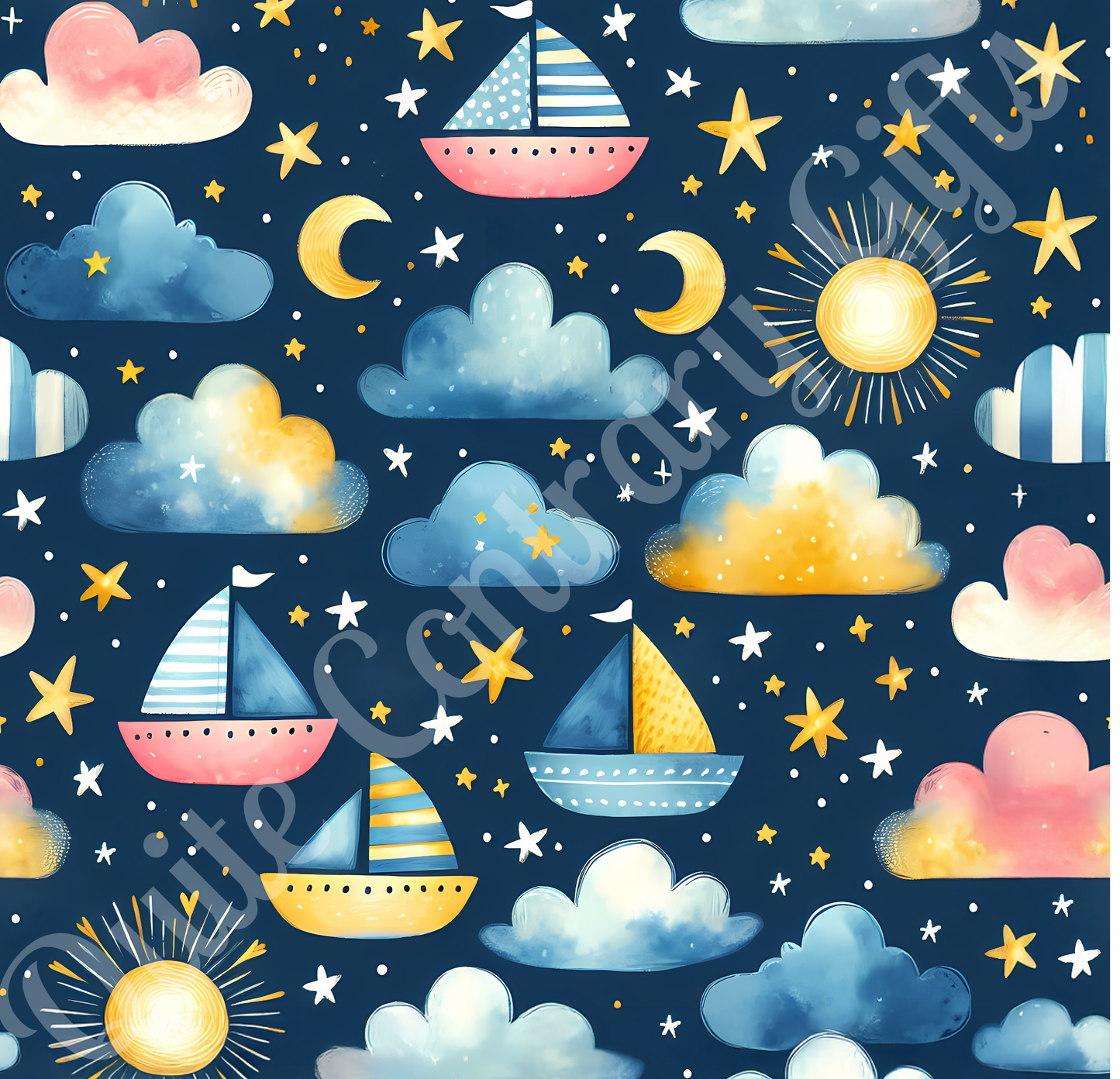 Night Sail Dreams Comforter
