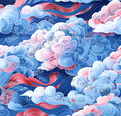 Azure Kumo Flow Comforter