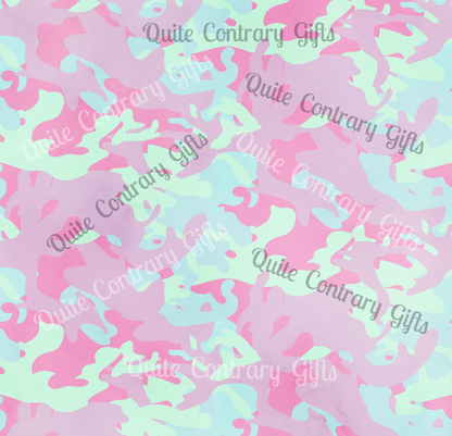 Berry Sorbet Camo  Basic Bedding Set