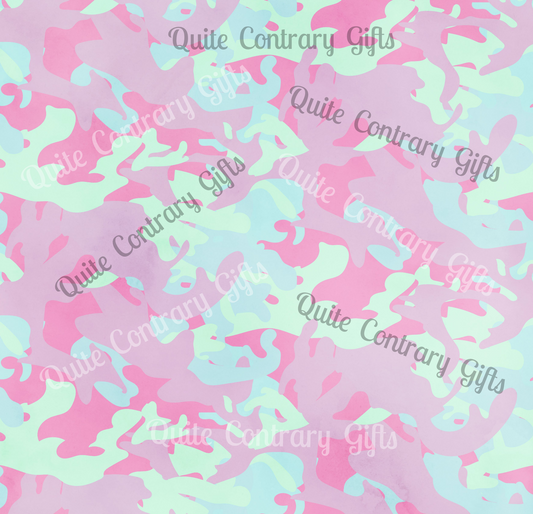 Berry Sorbet Camo  Basic Bedding Set