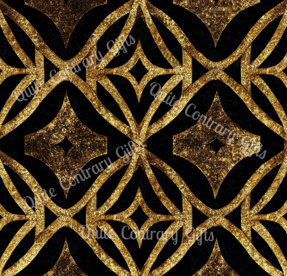 Golden Star Lattice Basic Bedding Set