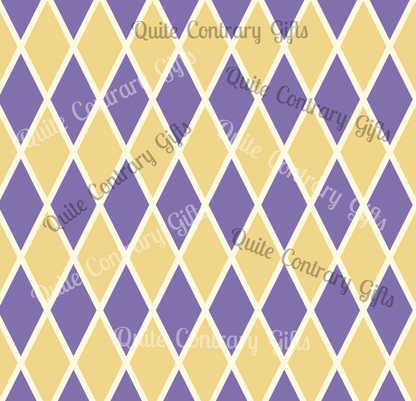 Violet & Sun Harlequin Microfiber Duvet Cover