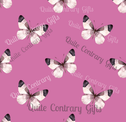 Blush Flutter Microfiber Duvet Cover