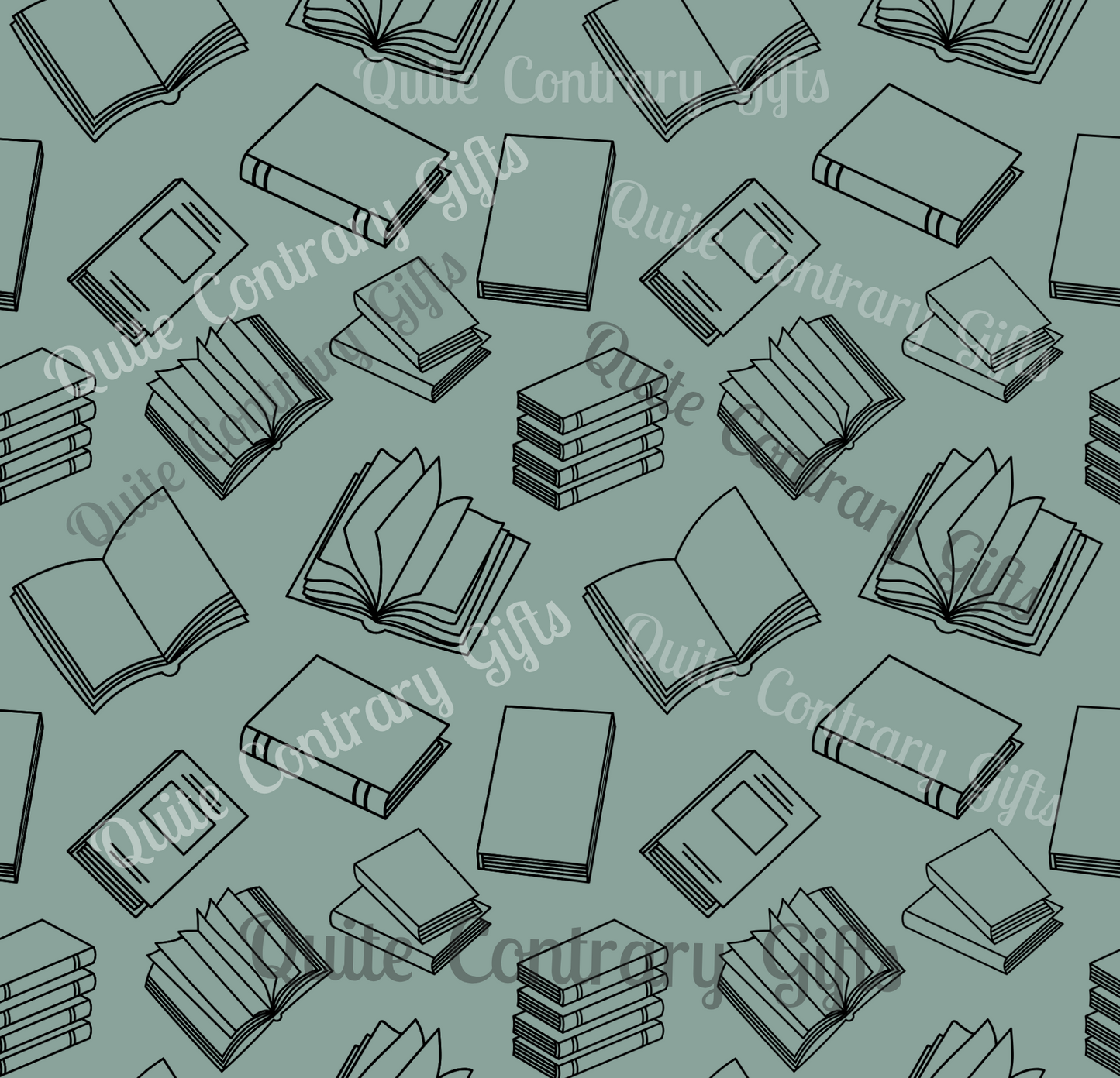 Books Books Books Basic Bedding Set