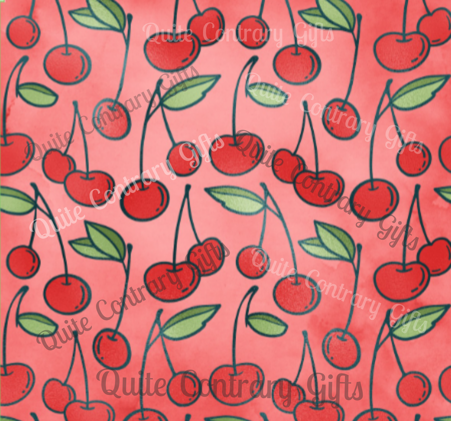 Cherry Bombshell Microfiber Duvet Cover