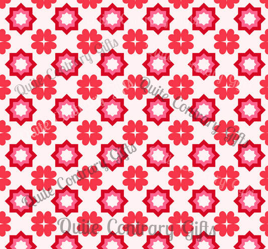 Scarlet Star Garden Duvet Bedding Set
