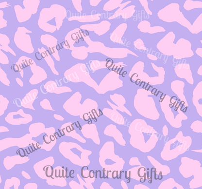 Cotton Candy Cheetah Duvet Bedding Set