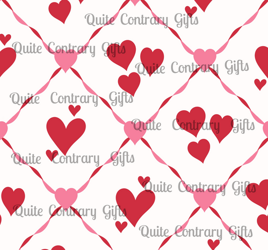 Cupid’s Lattice Duvet Bedding Set