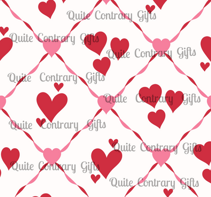 Cupid’s Lattice Basic Bedding Set