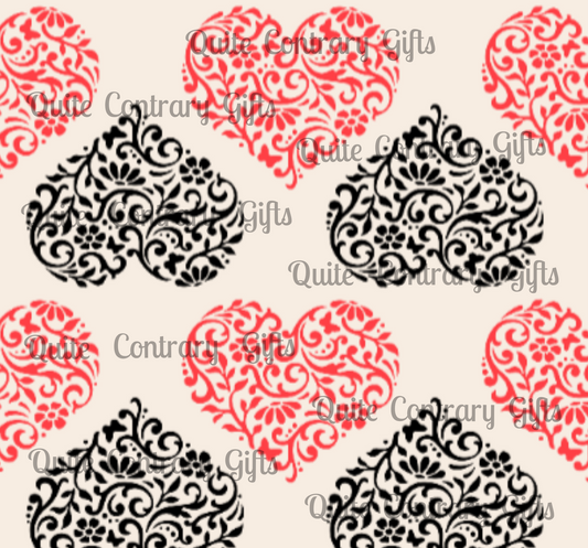 Rustic Hearts Basic Bedding Set