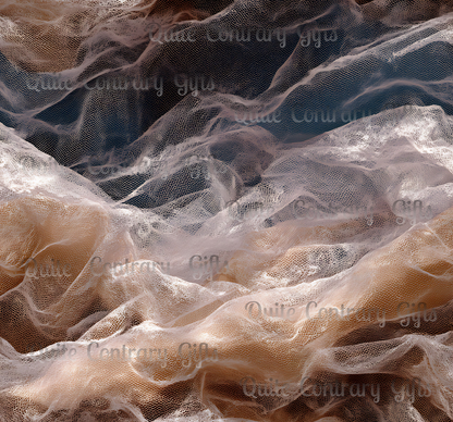 Dawnveil Sheer & Lace Basic Bedding Set