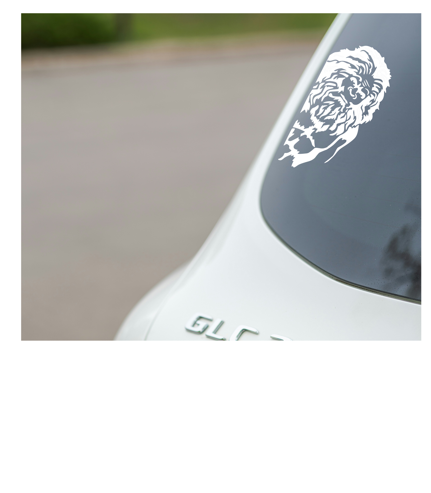 Bigfoot Peek-A-Boo Decal