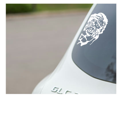 Bigfoot Peek-A-Boo Decal