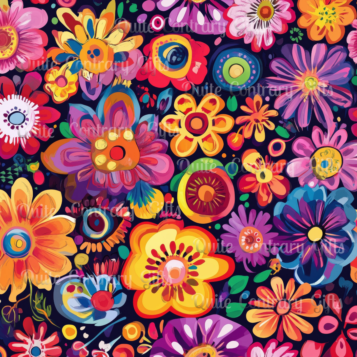 Floral Fiesta Basic Bedding Set