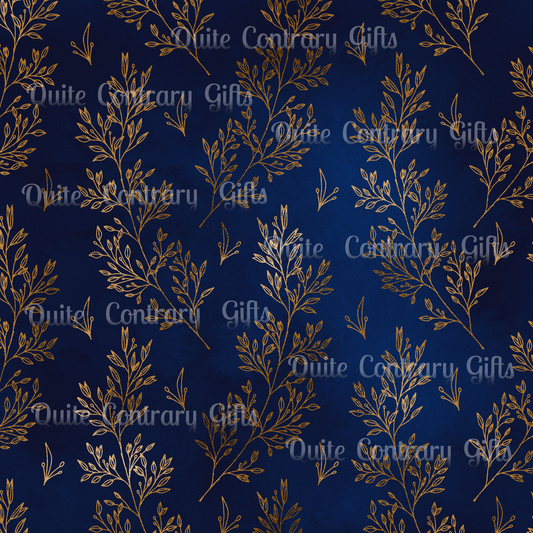 Gilded Twilight Foliage Duvet Bedding Set