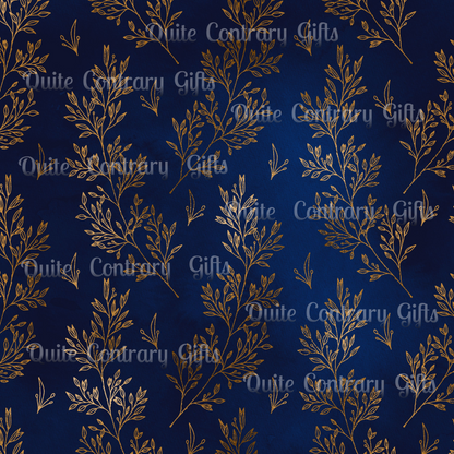 Gilded Twilight Foliage Basic Bedding Set