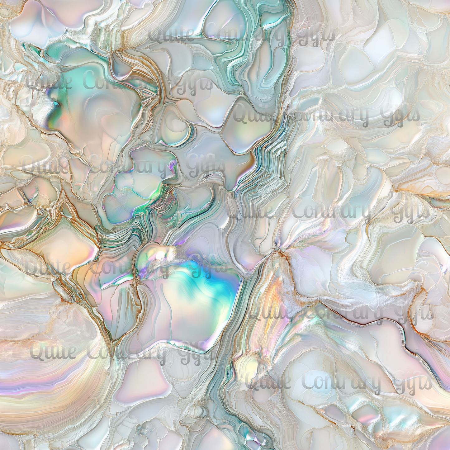 Green Opalescent Dreams Duvet Bedding Set
