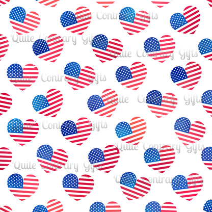 Hearts of Freedom Basic Bedding Set