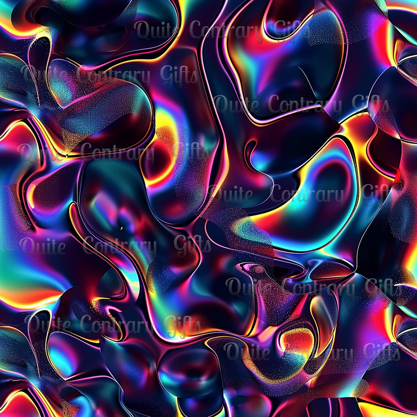 Holographic Mirage Basic Bedding Set