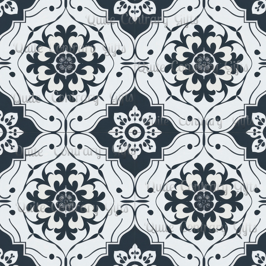 Lisbon Noir Duvet Bedding Set