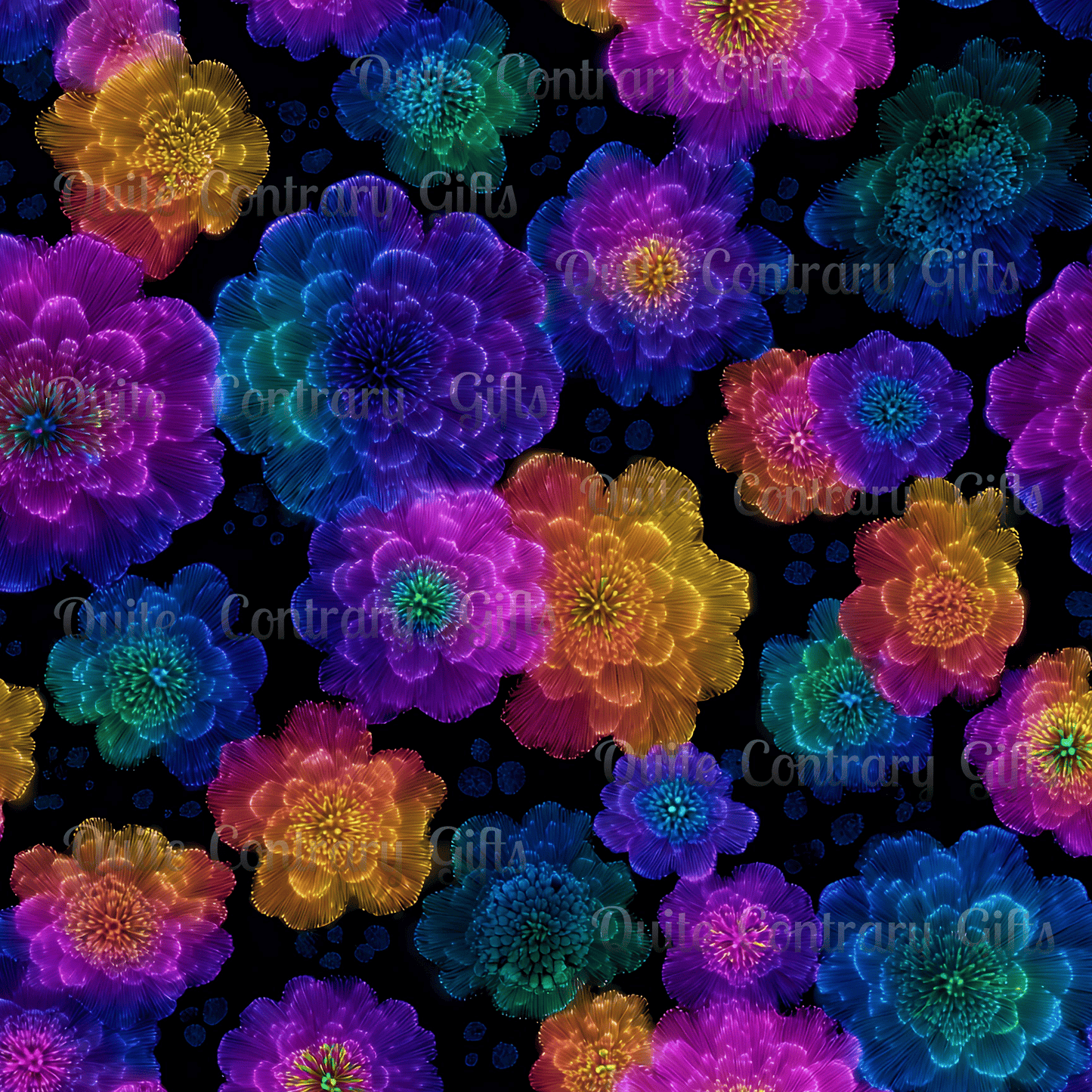 Luminous Carnations Comforter