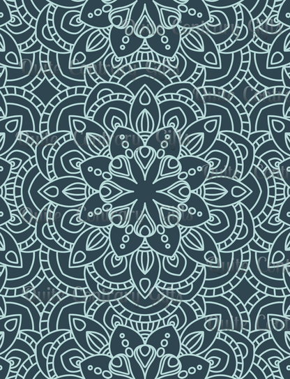 Mandala Midnight Basic Bedding Set