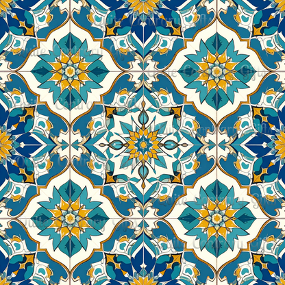 Mediterranean Lace Comforter