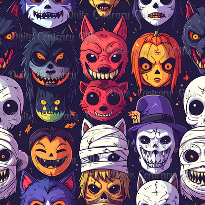 Monster Mash Up Basic Bedding Set