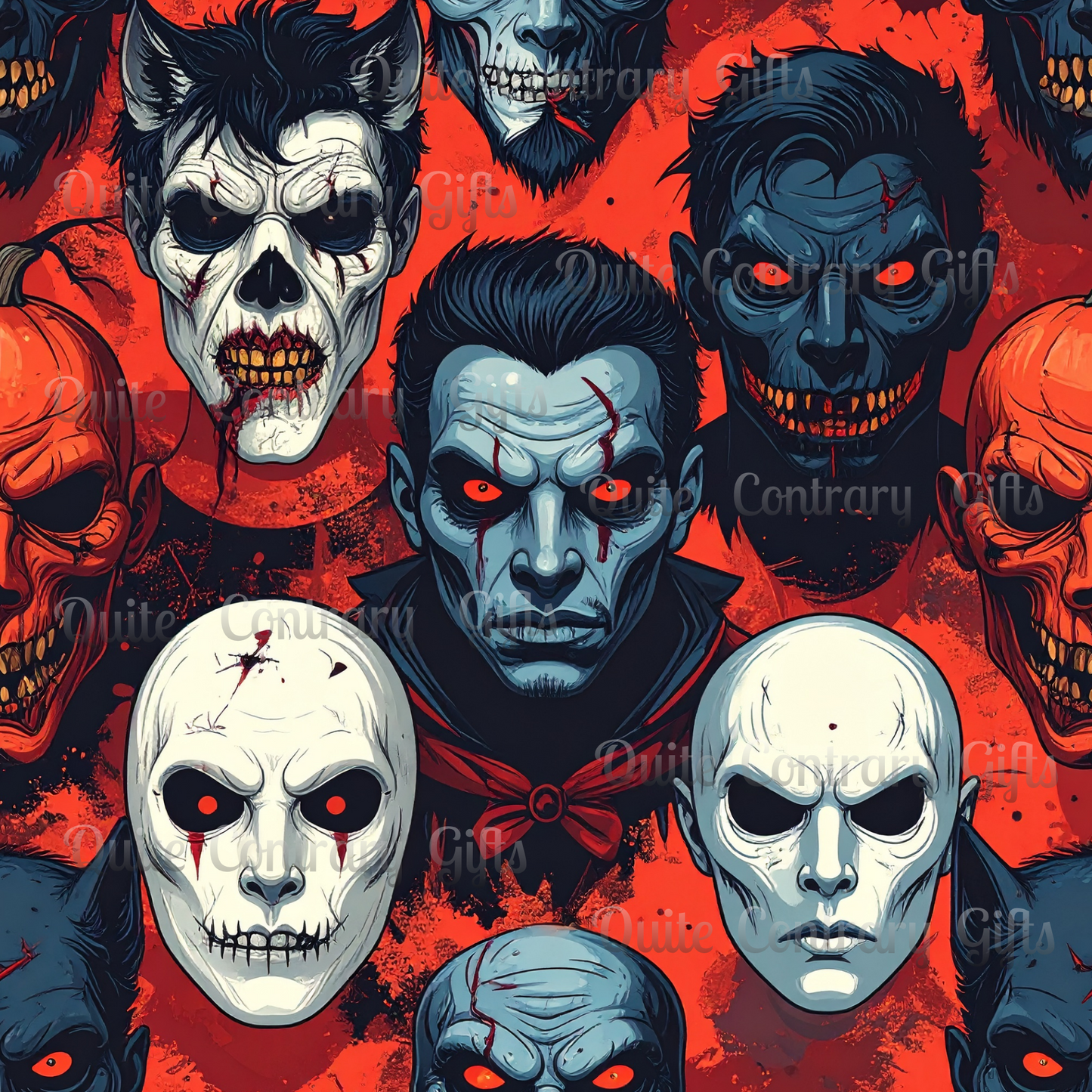Nightmare Squad Microfiber Duvet Cover