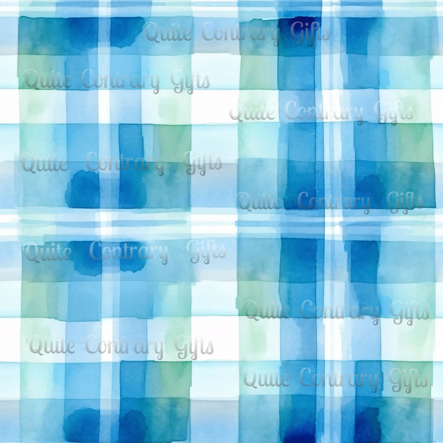 Ocean Sunset Plaid Comforter