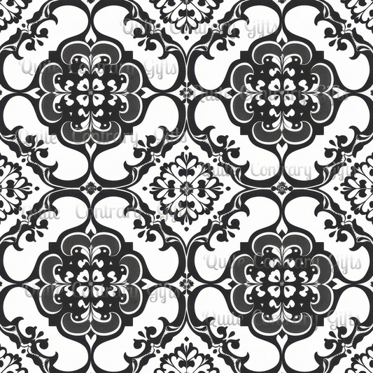 Ornamental Symmetry Duvet Bedding Set