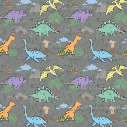 Prehistoric Playtime Comforter