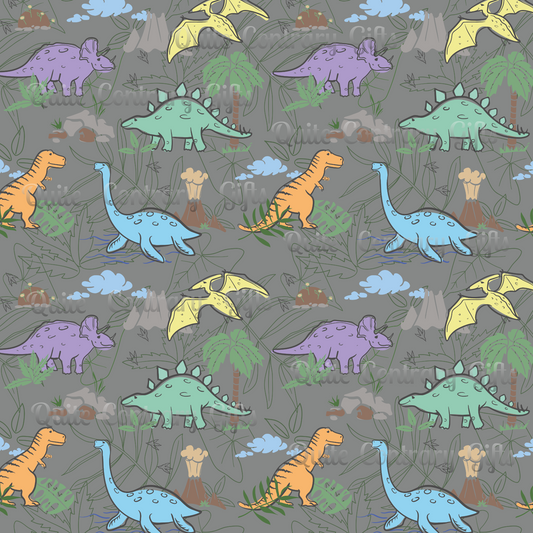 Prehistoric Playtime Basic Bedding Set