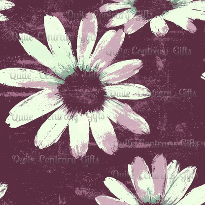 Purple Tide Petals Basic Bedding Set