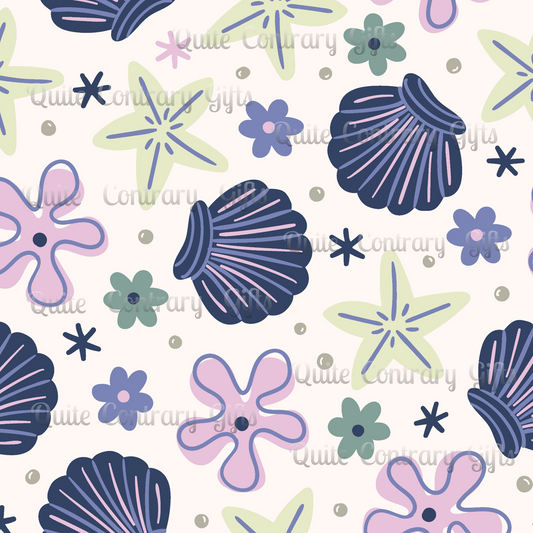 Shellflower Cove Duvet Bedding Set