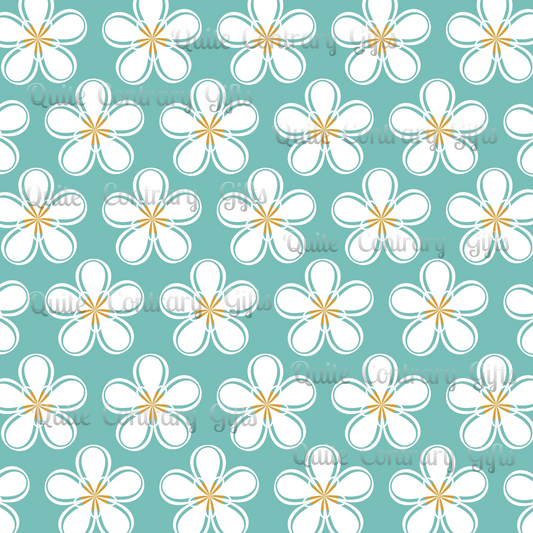 Tealberry Blooms Duvet Bedding Set