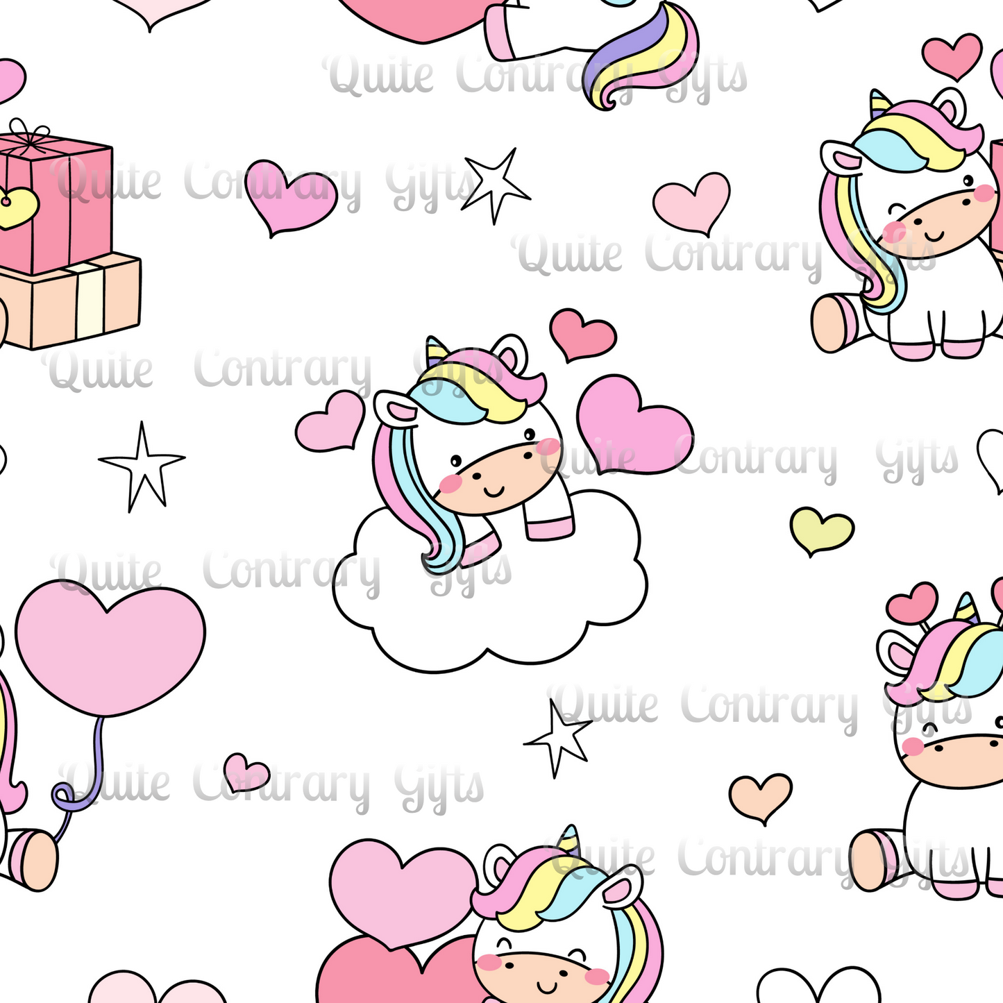 Unicorns Of Love Duvet Bedding Set