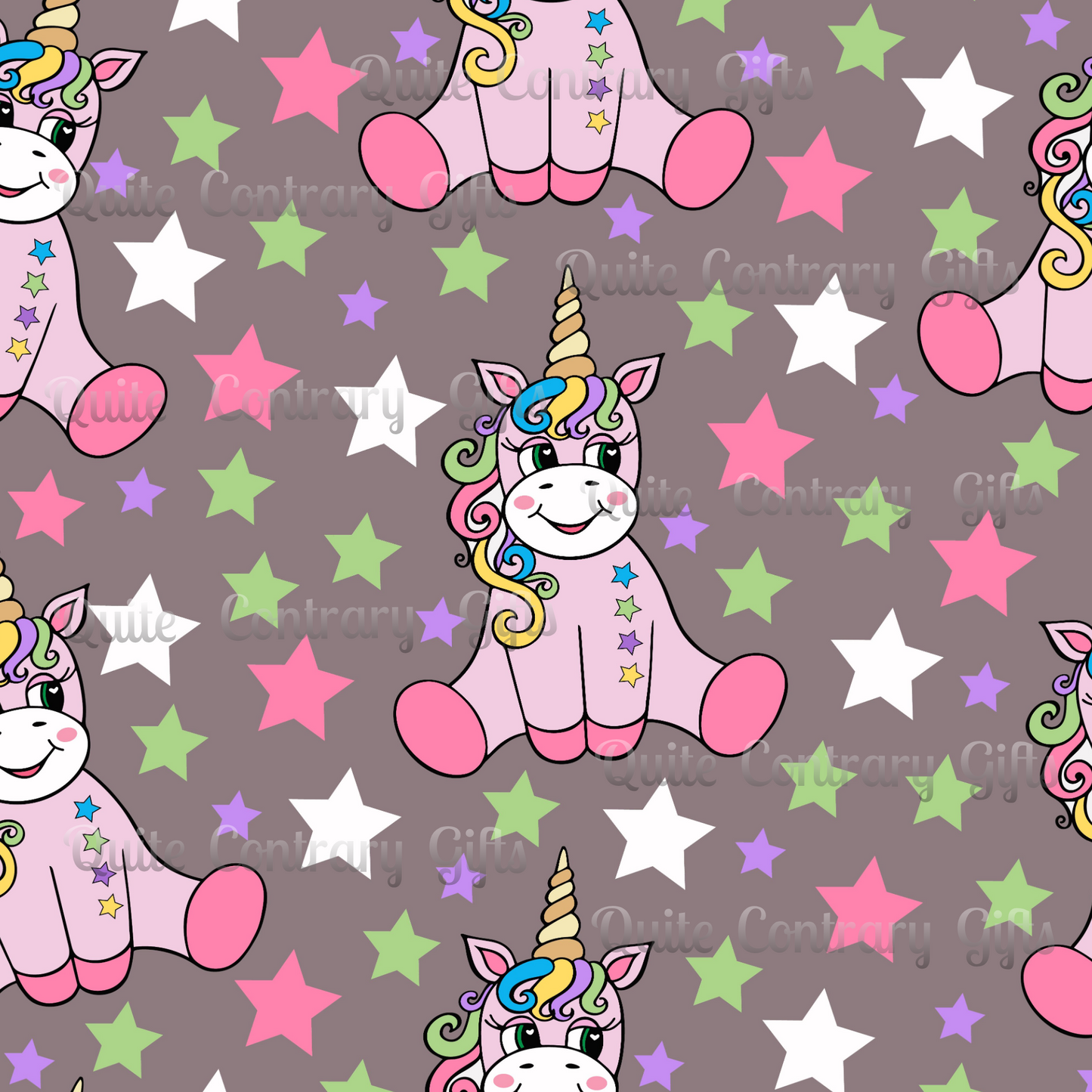 Stardust Unicorn Dreams Microfiber Duvet Cover