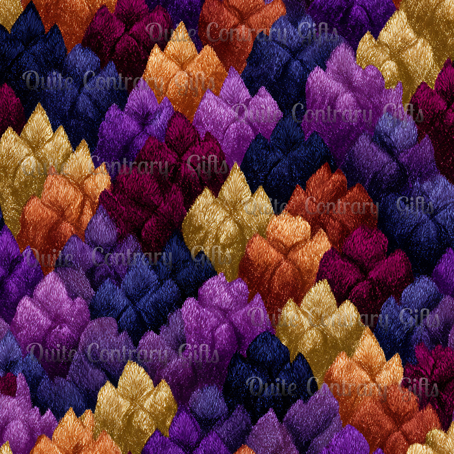 Velour Garden Comforter