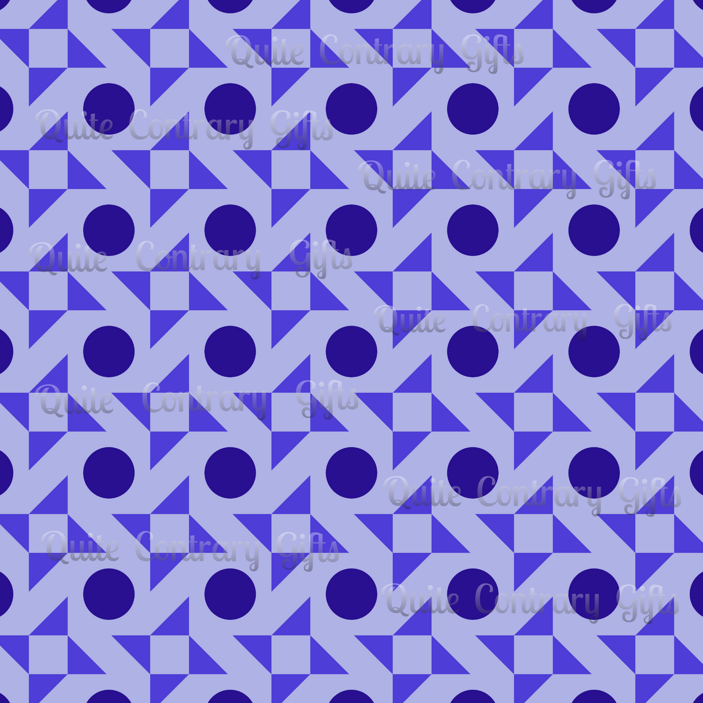 Violet Pinwheels Comforter