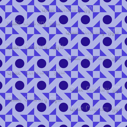 Violet Pinwheels Microfiber Duvet Cover