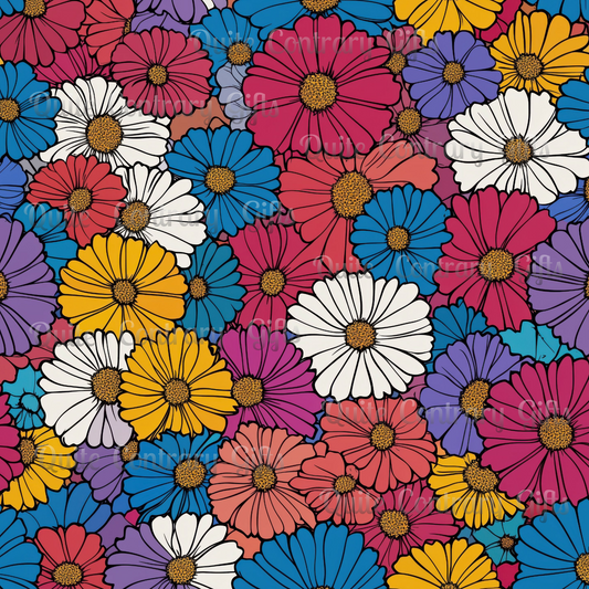 Vivid Bloom Basic Bedding Set