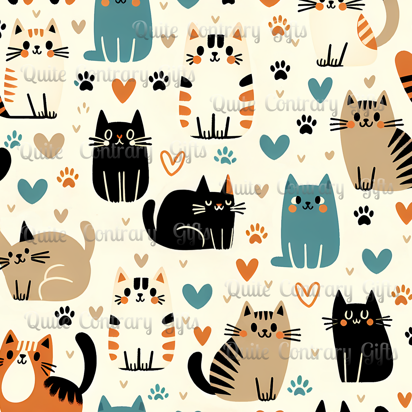 Whiskered Wonders Comforter