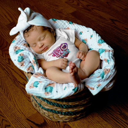 Stardust Baby Milestone Bodysuit-Two Weeks