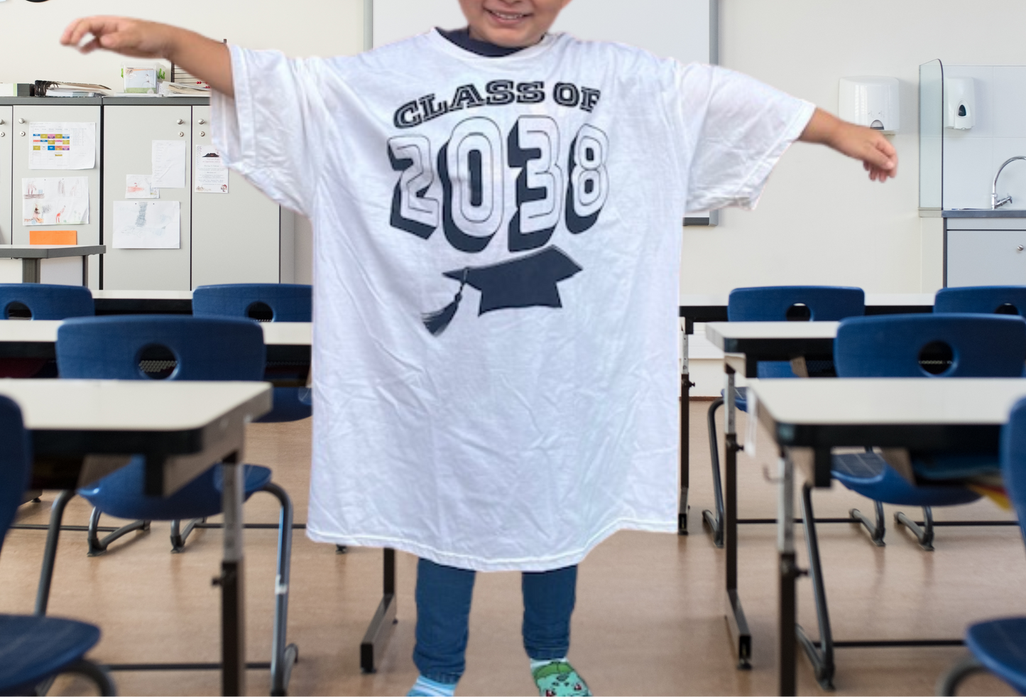 Class of 2039 Unisex Tshirt for 2026/27 Kindergarteners
