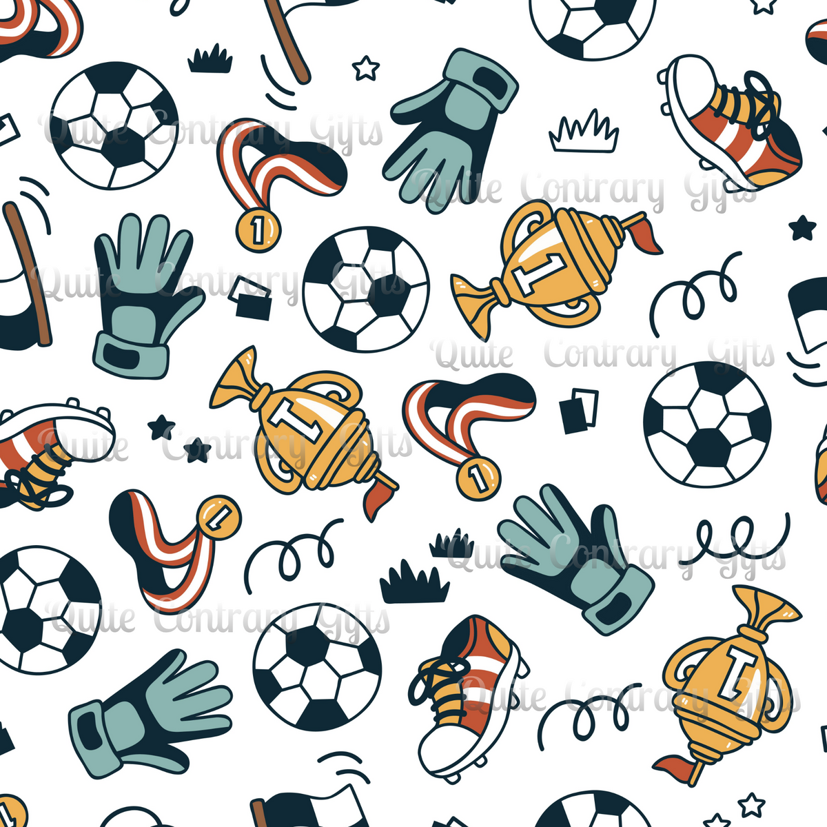 Little Soccer Legends Microfiber Duvet Cover